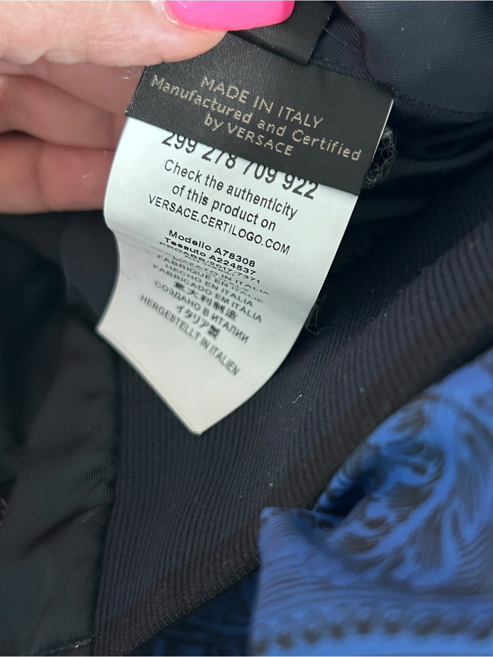 Versace Jacket - Reversible - Picture 10 of 13